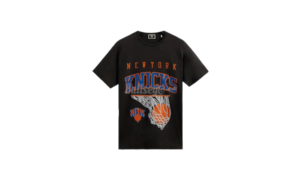 Kith x Knicks Basketball Black T-Shirt-jordan white flight 45 high snakeskin