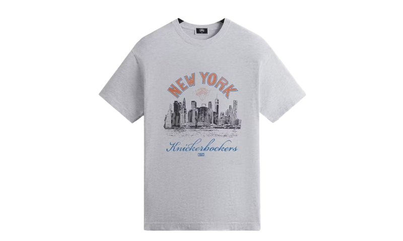 Kith x Knicks Grey Skyline T-Shirt-Bullseye Sneaker Boutique