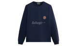 Kith x Knicks NY To The World Navy Longsleeve T-Shirt-Bullseye Sneaker Boutique