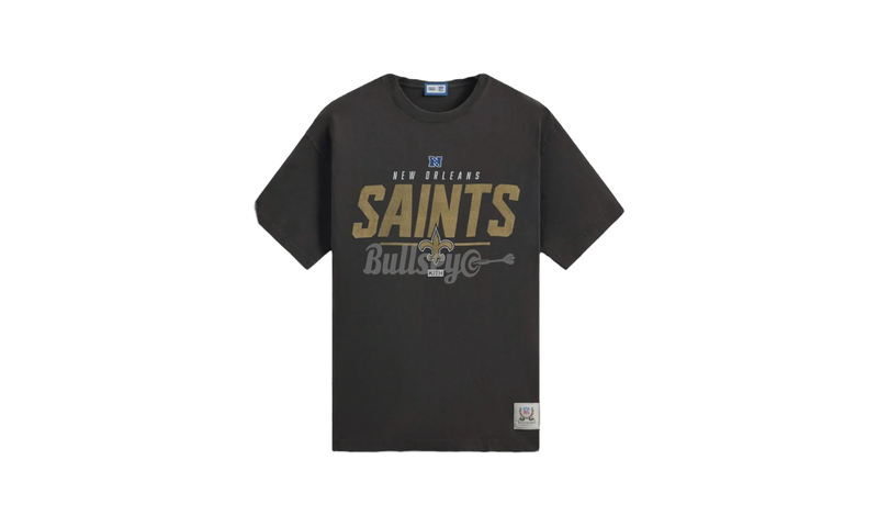 Kith x NFL New Orleans Saints Black T-Shirt-Bullseye Sneaker violet Boutique