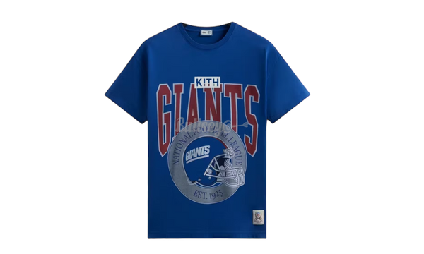 Kith x NFL New York Giants Blue T-Shirt-Diemme leather-panel chunky boots Neutrals