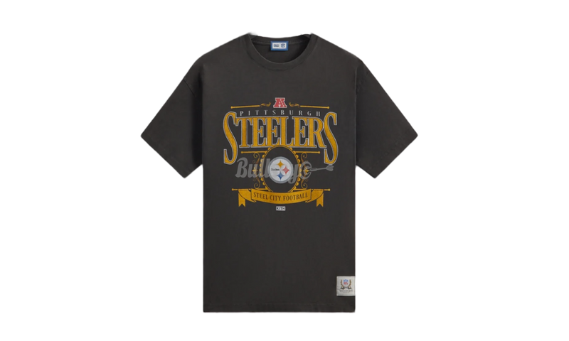 Kith x NFL Steelers Vintage Black T-Shirt-Bullseye Sneaker Boutique