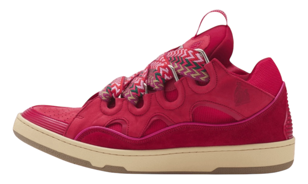 Lanvin Curb Sneakers "Watermelon" (PreOwned)-Bullseye Sneaker Boutique