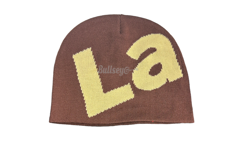 Latte Brown Beanie-Bullseye Sneaker Boutique