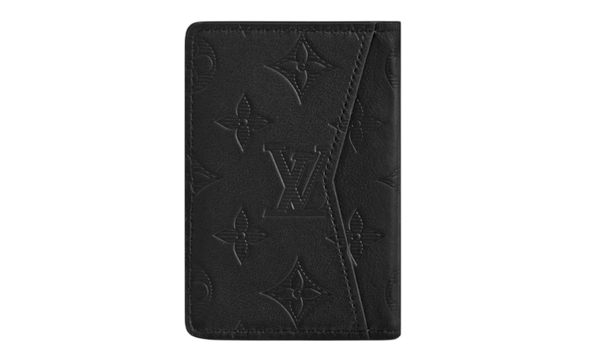 Louis Vuitton Black Monogram Shadow Black Pocket Organizer