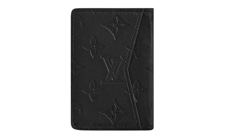 Louis Vuitton Black Monogram Shadow Black Pocket Organizer