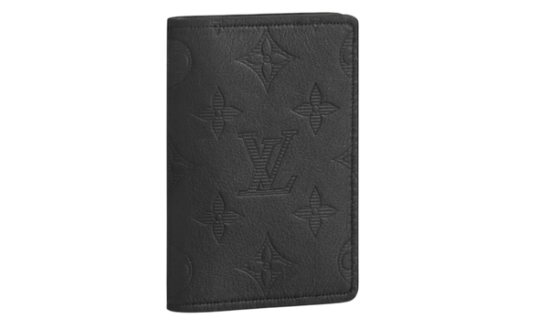 Louis Vuitton Black Monogram Shadow Black Pocket Organizer-Bullseye Sneaker Boutique