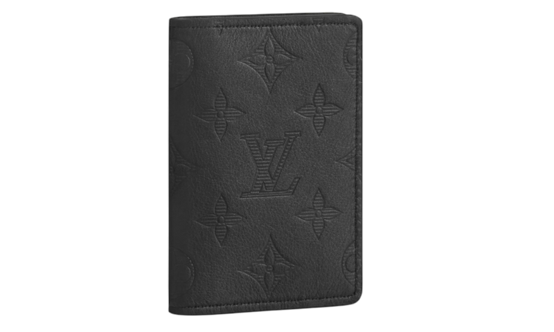 Louis Vuitton Black Monogram Shadow Black Pocket Organizer-Bullseye Sneaker Boutique