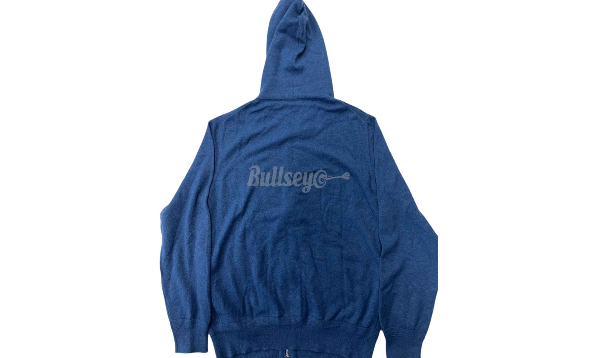 Louis Vuitton Blue Classic Zip-Up Hoodie (PreOwned)