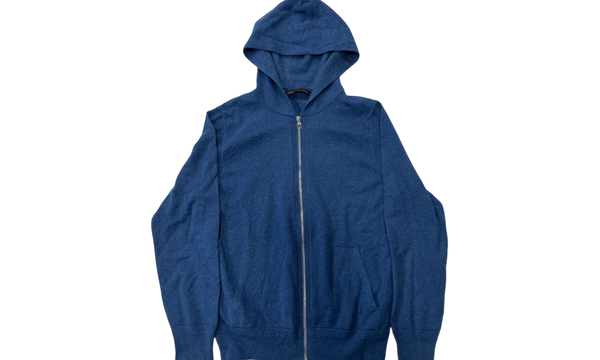 Louis Vuitton Blue Classic Zip-Up Hoodie (PreOwned)-Urlfreeze Sneakers Sale Online