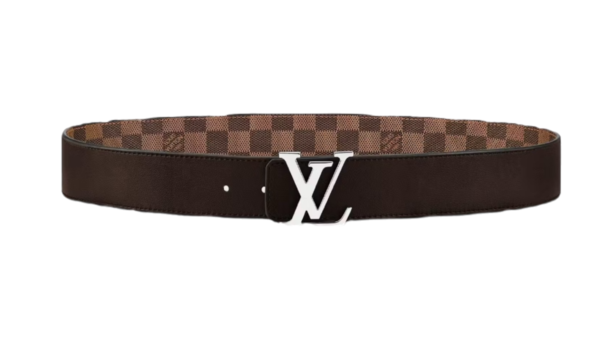 Louis Vuitton Brown Initiales Reversible Belt