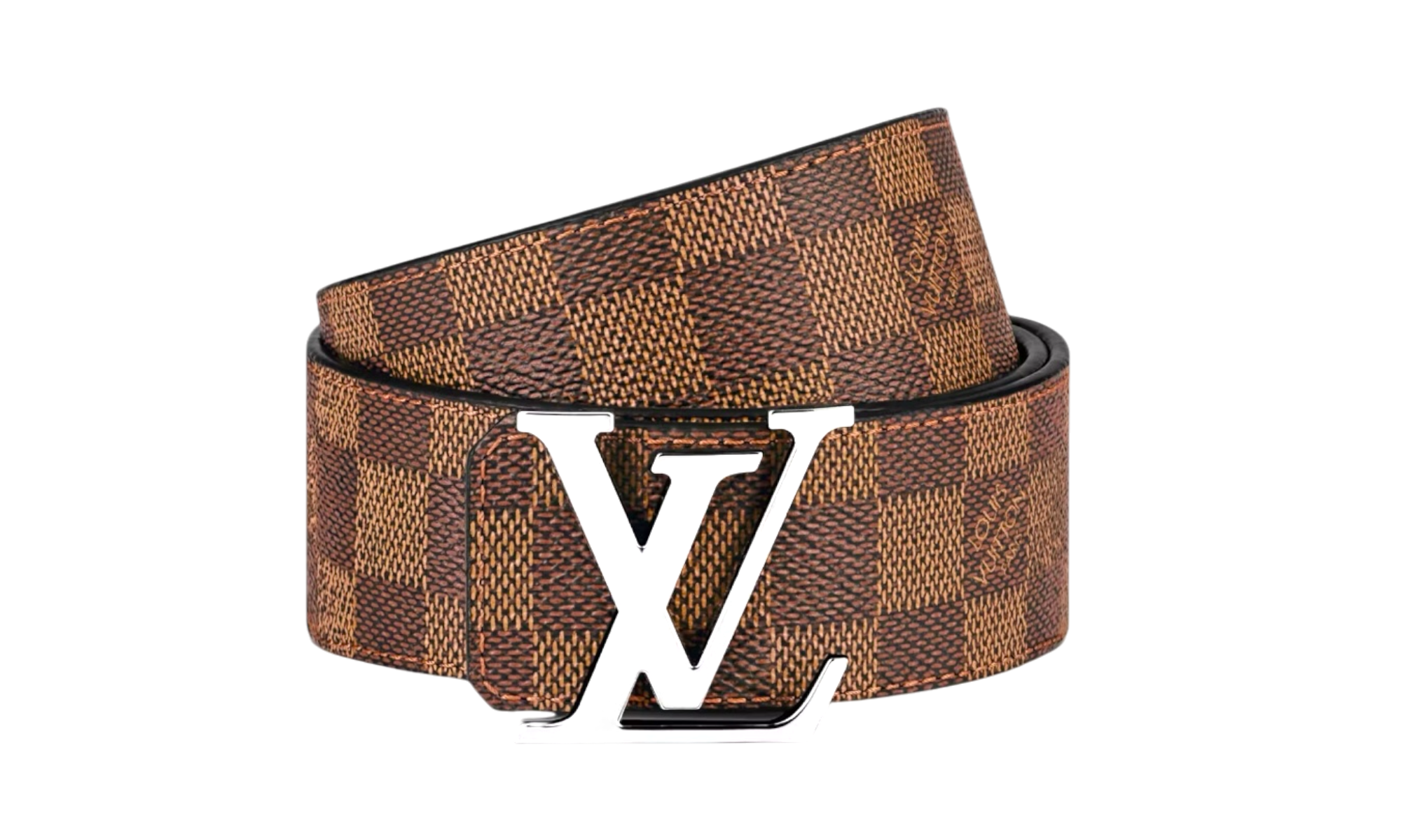 Louis Vuitton Brown Initiales Reversible Belt-Bullseye Sneaker Boutique