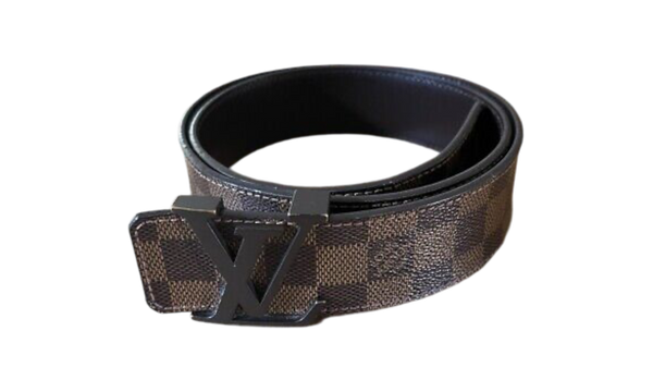 Louis Vuitton LV Brown Damier Belt (PreOwned)-Bullseye Sneaker Boutique