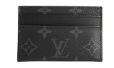 Louis Vuitton Monogram Eclipse Black Double Card Holder-Bullseye Sneaker Boutique