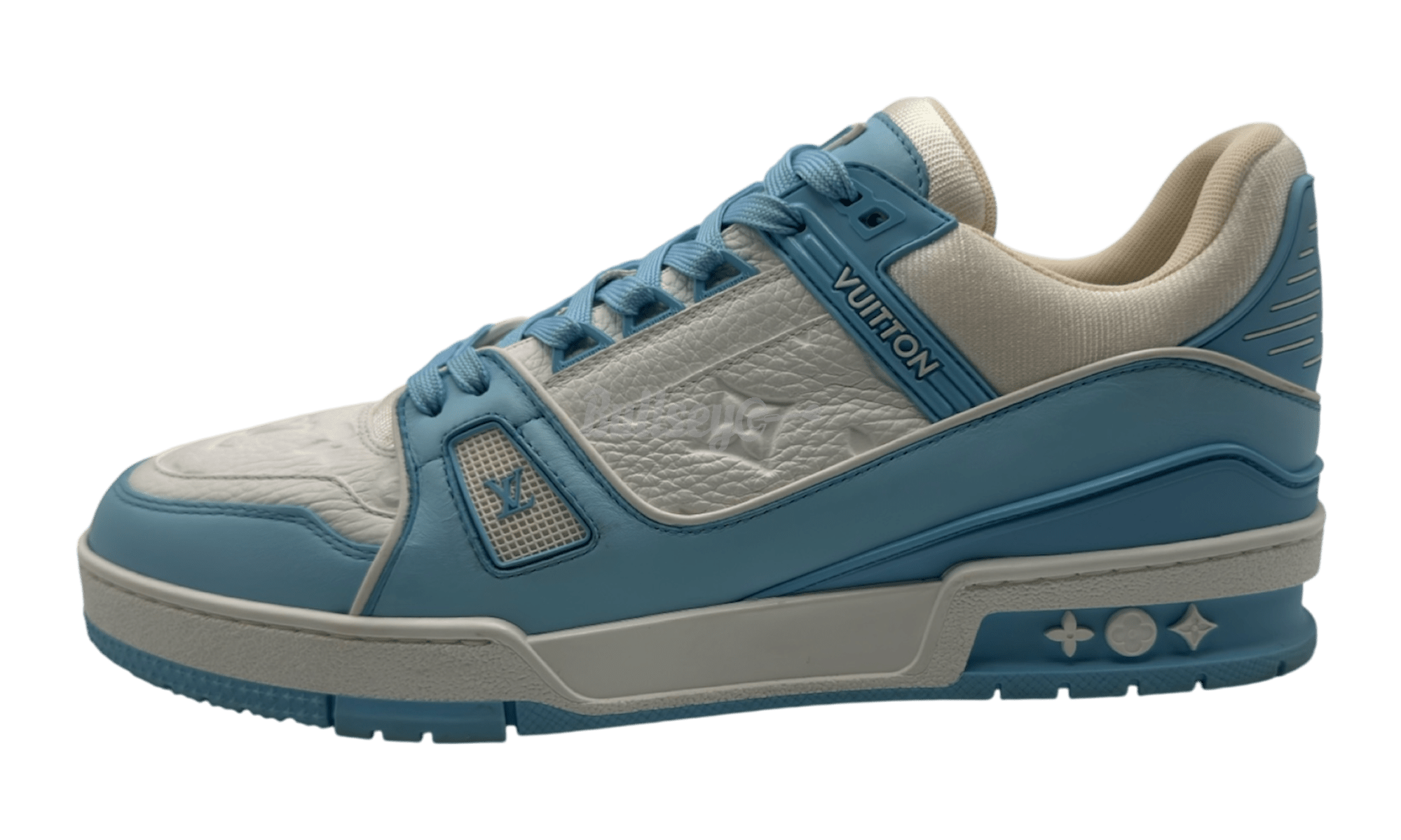 Louis Vuitton Sky Blue Trainers LV8 (PreOwned) (No Box)-Bullseye Sneaker Boutique