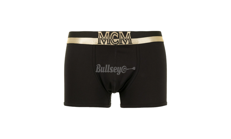 MCM 1976 Logo Black Boxer Briefs-Bullseye Sneaker Sabo Boutique
