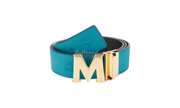 MCM Blue Claus Reversible Belt (PreOwned)-Bullseye Sneaker Boutique