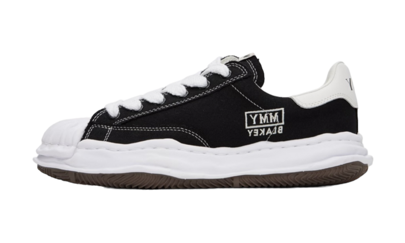 Maison Mihara Yasuhiro Blakey OG Black Canvas Low-Urlfreeze Sneakers Sale Online