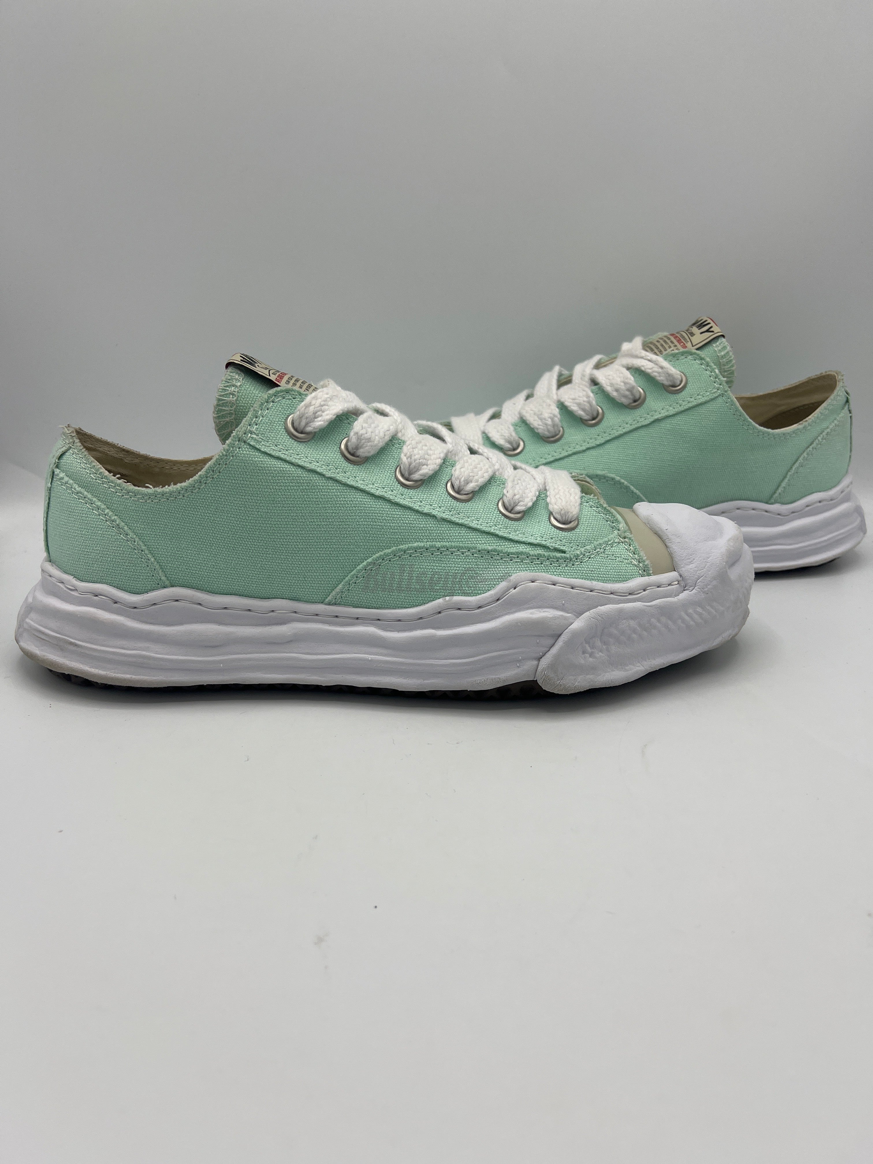 Maison Mihara Yasuhiro Hank Sole Canvas Low Light Blue (PreOwned)