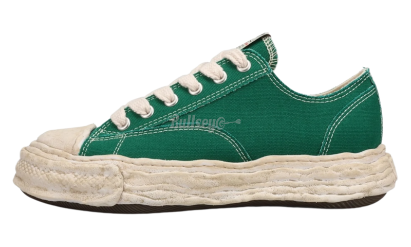 Maison Mihara Yasuhiro Peterson 23 Vintage Green OG Sole Canvas Low-Bullseye Sneaker Boutique