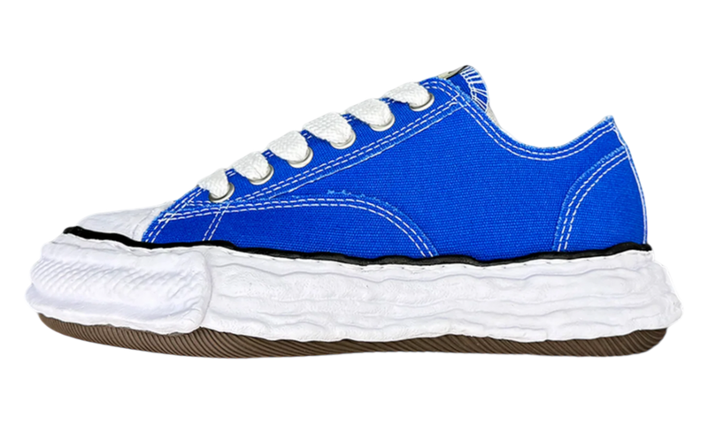 Maison Mihara Yasuhiro Peterson OG Sole Clear Blue Canvas Low-Bullseye Sneaker Boutique