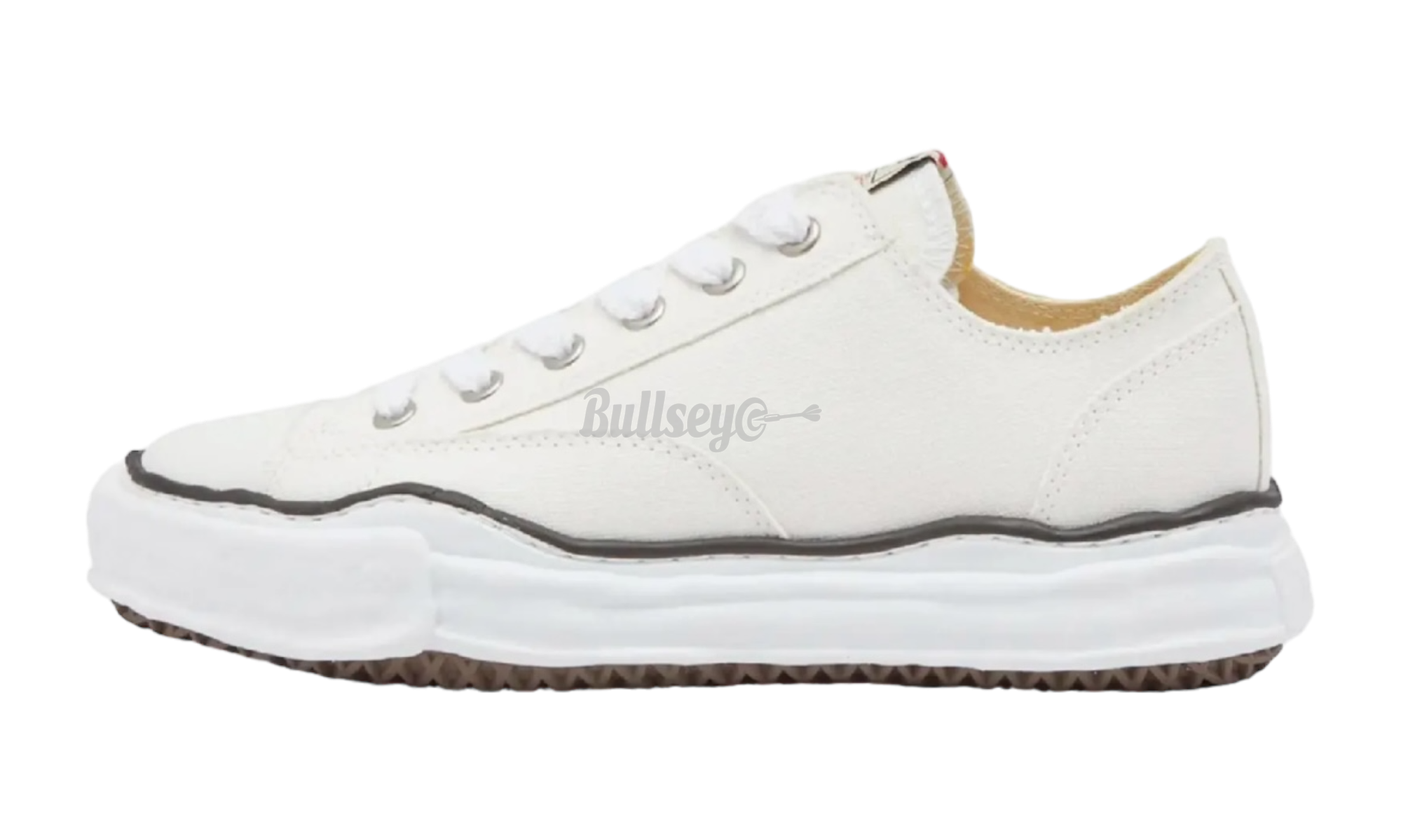 Maison Mihara Yasuhiro Peterson OG Sole White Canvas Low-Bullseye Sneaker Boutique