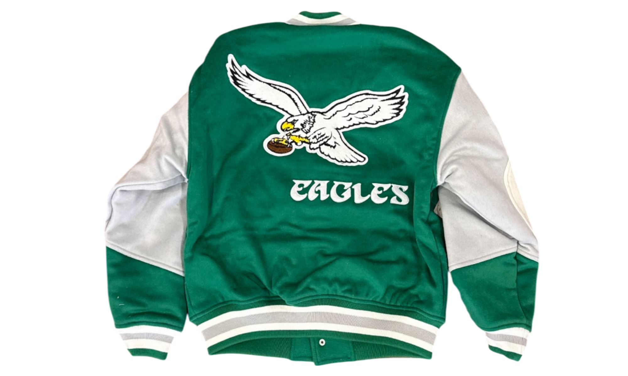 Mitchell & Ness Eagles 'Princess Diana' Varsity Jacket (PreOwned)-Bullseye Sneaker Boutique