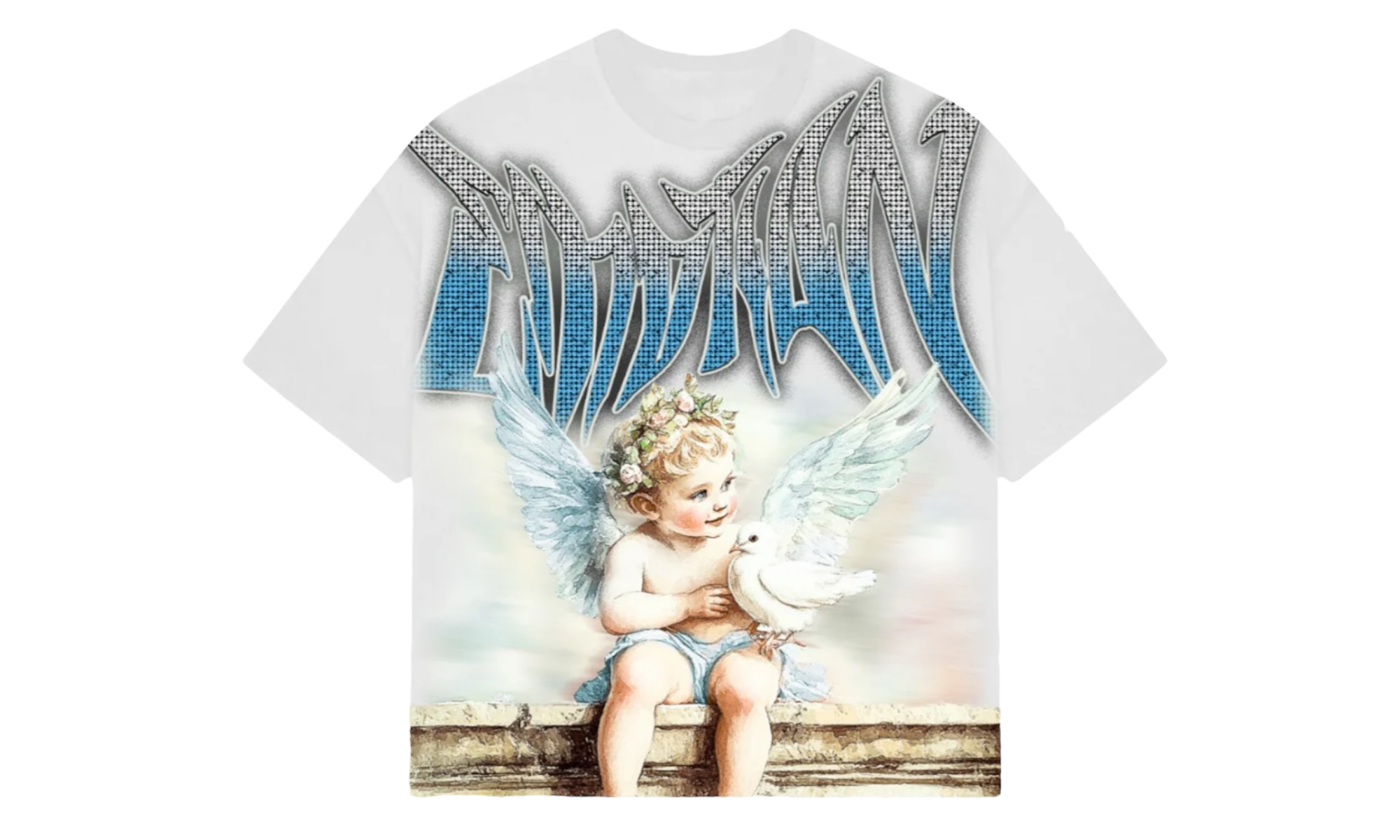 Mixed Emotion Dove Rhinestone Tee-Bullseye Sneaker Boutique