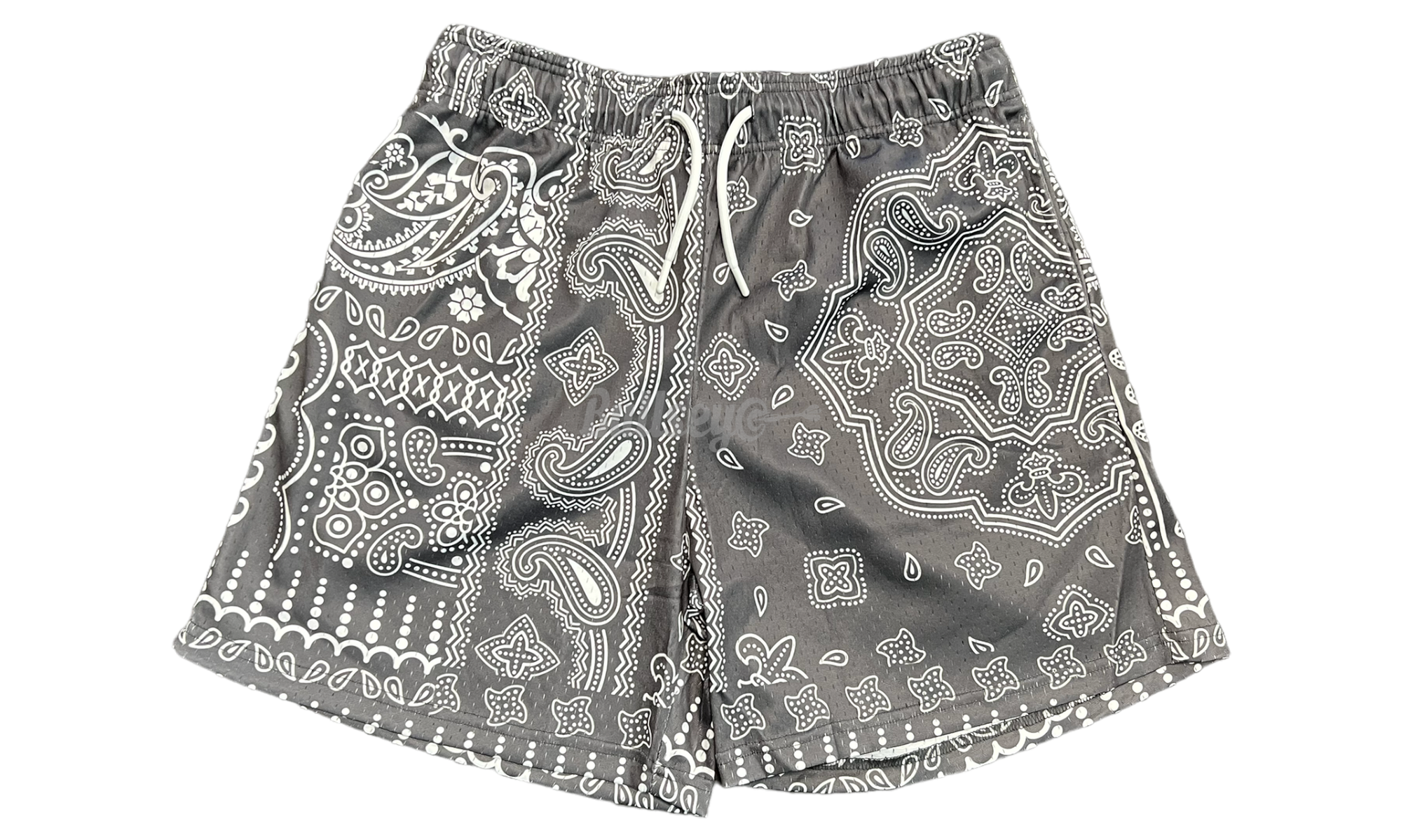 Mr.Remade Grey Paisley Shorts-Bullseye Sneaker Boutique