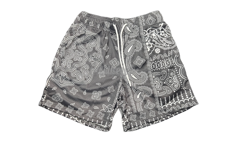 Mr.Remade Grey Paisley Shorts-Bullseye Sneaker Used Boutique