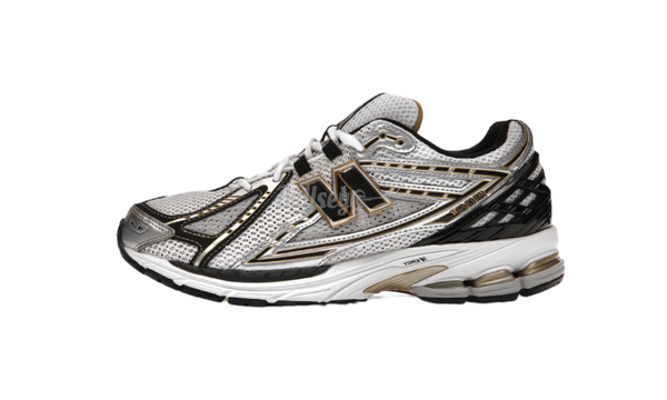 New Balance 1906R "White Metallic Gold"-aeyde snakeskin-effect ankle boots
