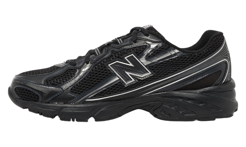 New Balance 740v2 "Black Grey Silver"-Bullseye Sneaker Boutique