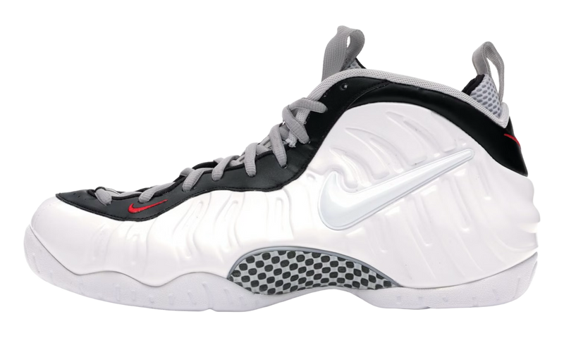 Nike Air Foamposite Pro White Black University Red PreOwned No Box 800x