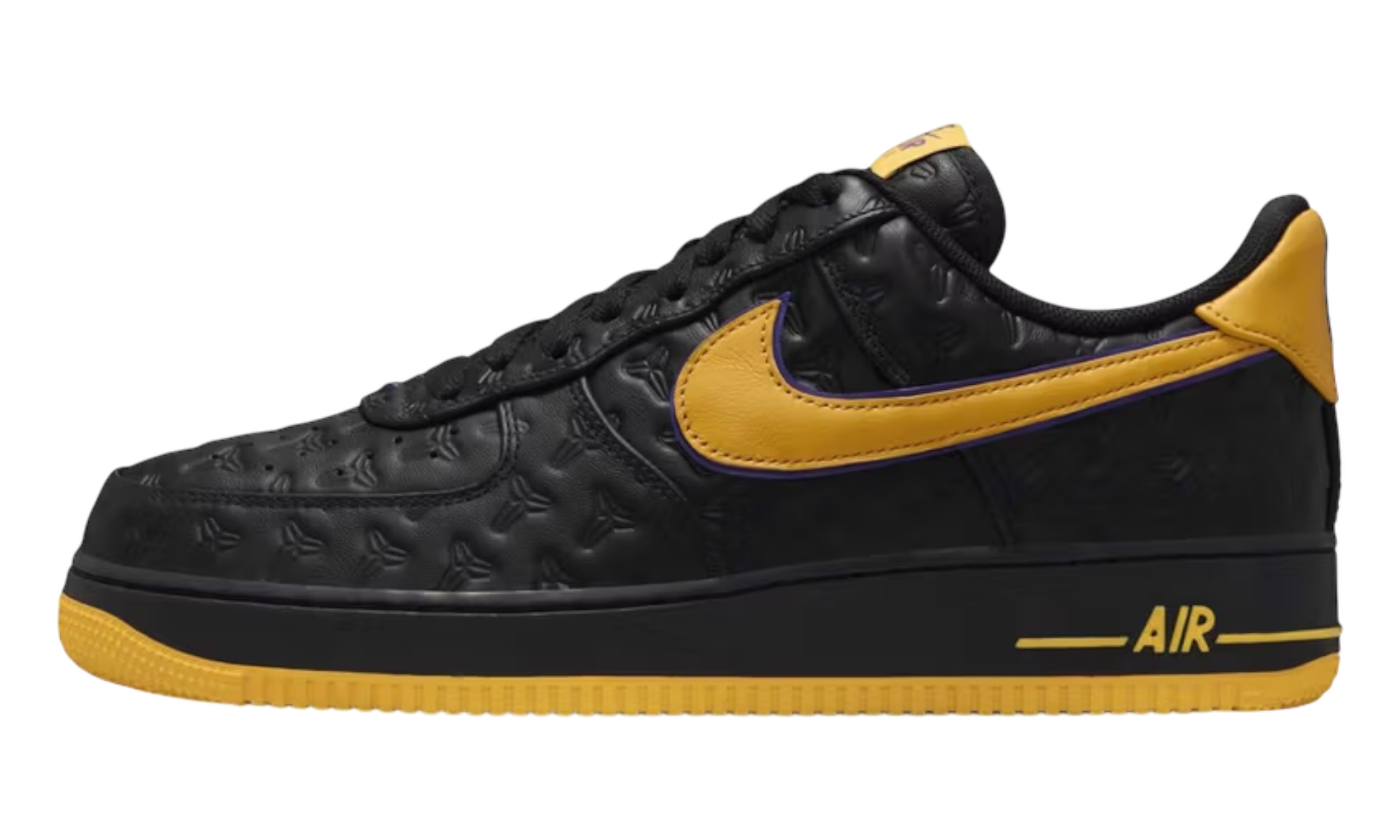 Nike Air Force 1 Low Kobe Bryant "Lakers Away" (Numbered Edition Of 8000)-Bullseye Sneaker Boutique