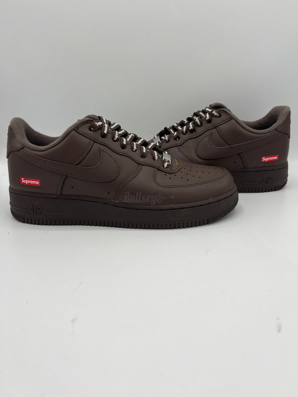 Nike Air Force 1 "Supreme" Baroque Brown" (PreOwned)