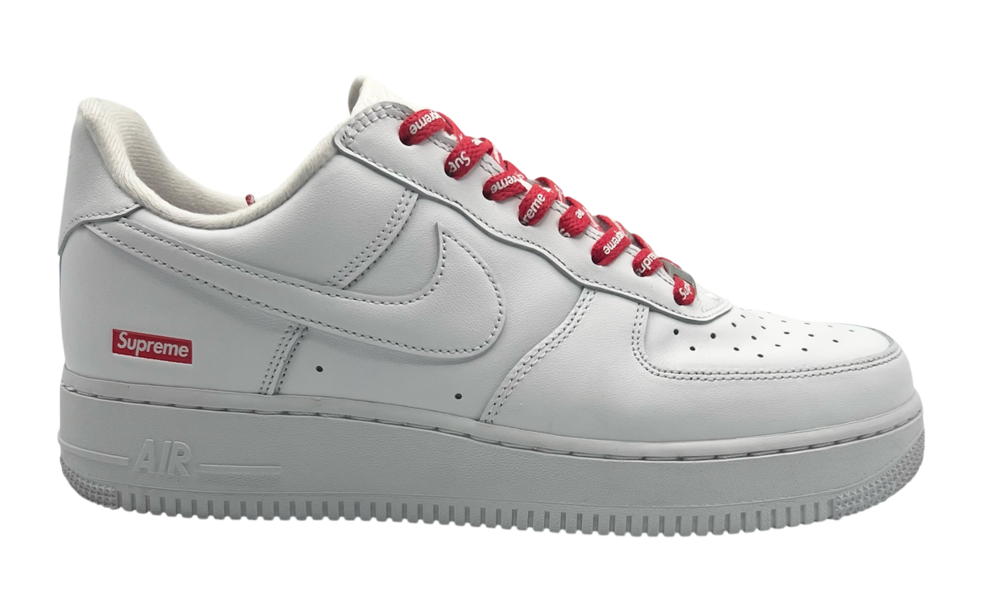 Nike Air Force 1 "Supreme" White (PreOwned)