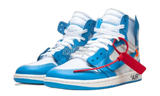 Nike Air Jordan 1 Retro High "University Blue" Blanco roto