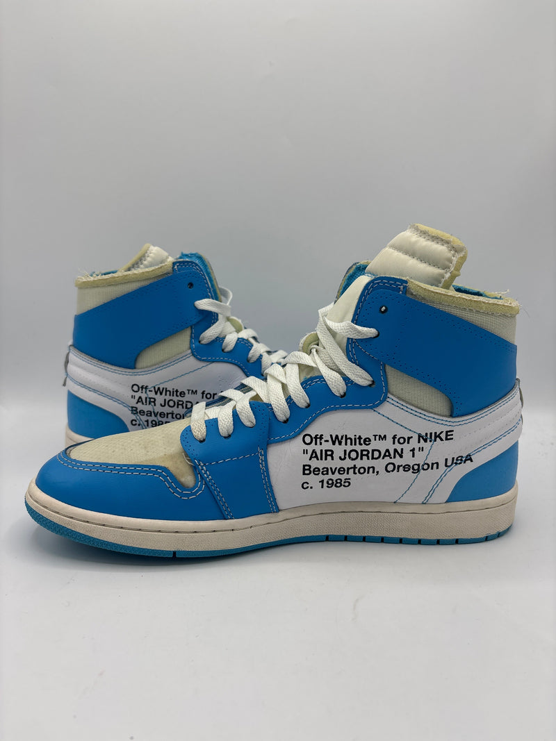 Nike Air Jordan 1 Retro High "University Blue" Blanco roto