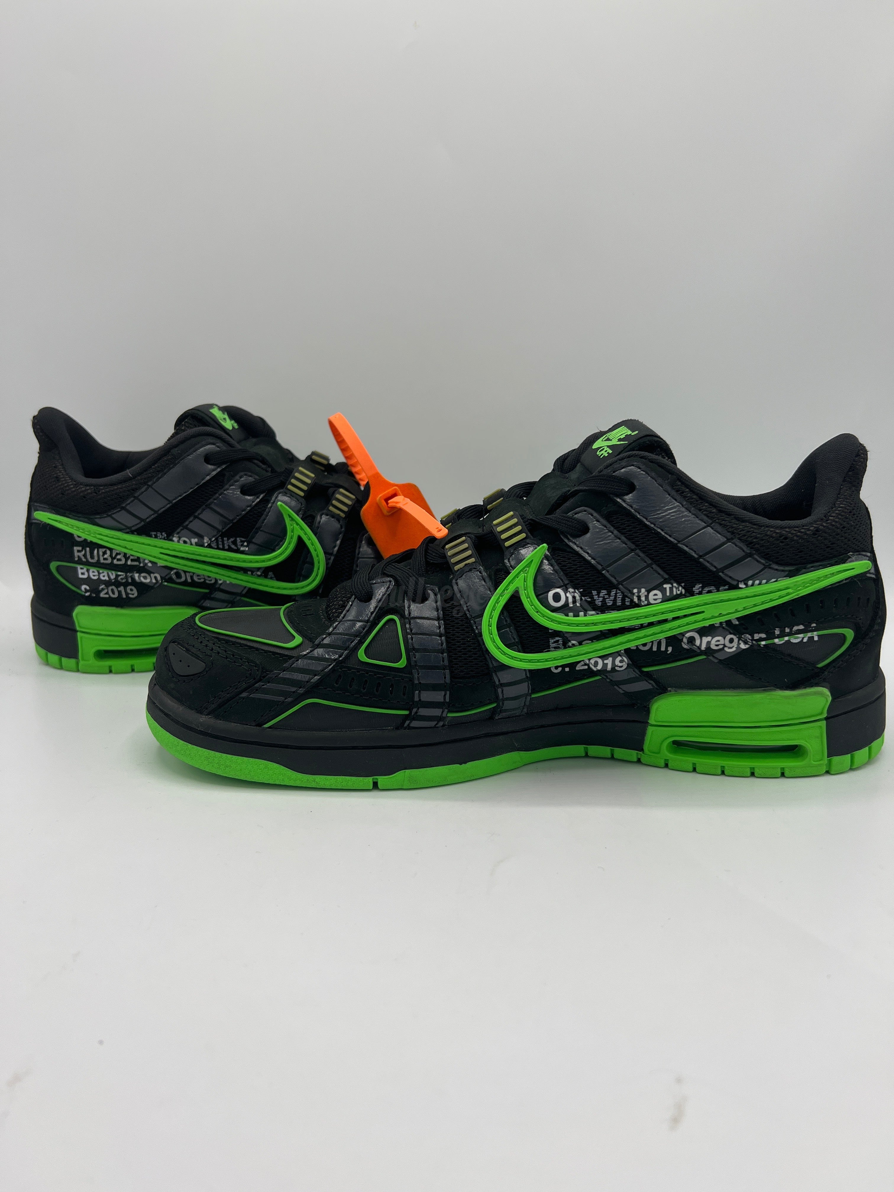 Nike Air Rubber Dunk x OFF-White "Green Strike" (PreOwned)