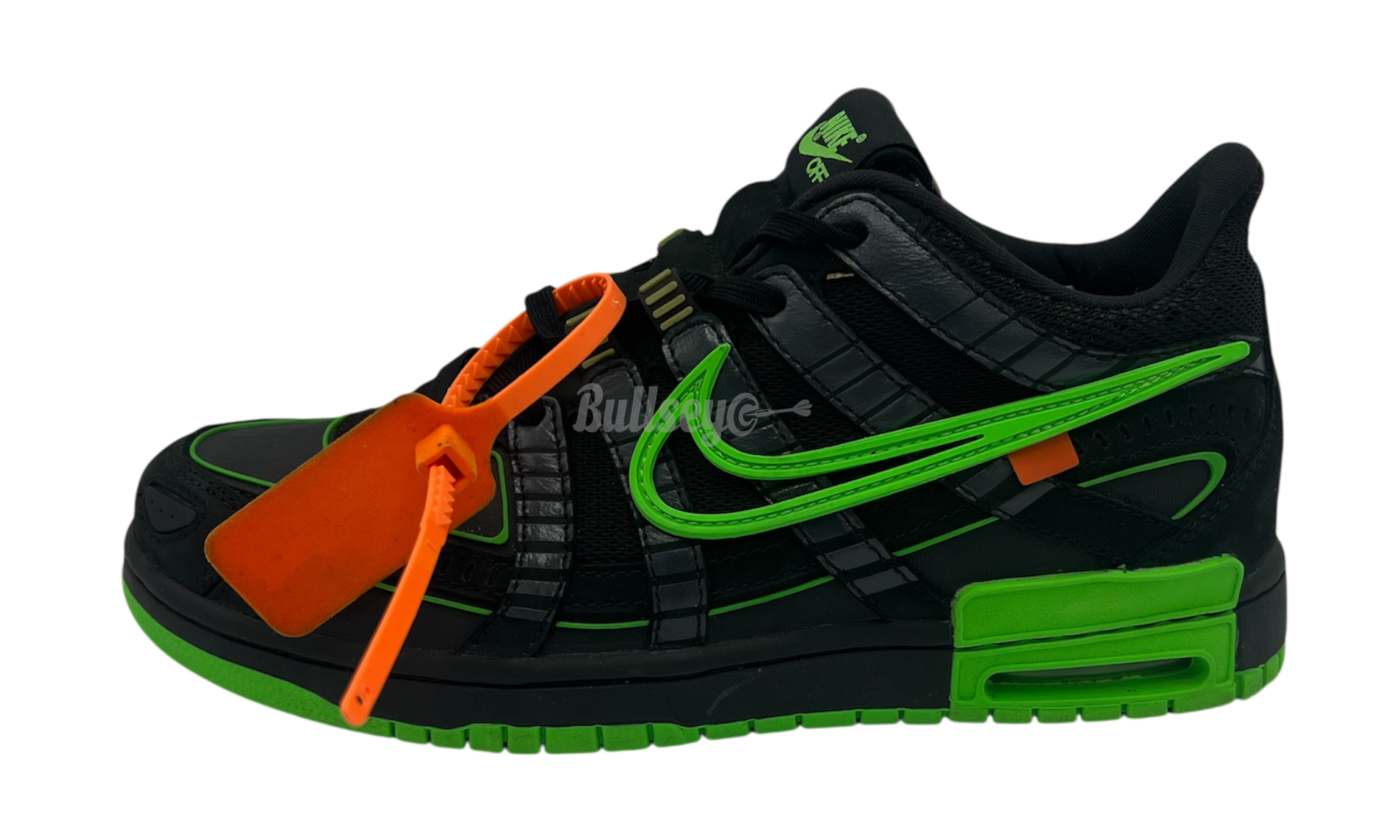 Nike Air Rubber Dunk x OFF-White "Green Strike" (PreOwned)-Bullseye Sneaker Boutique