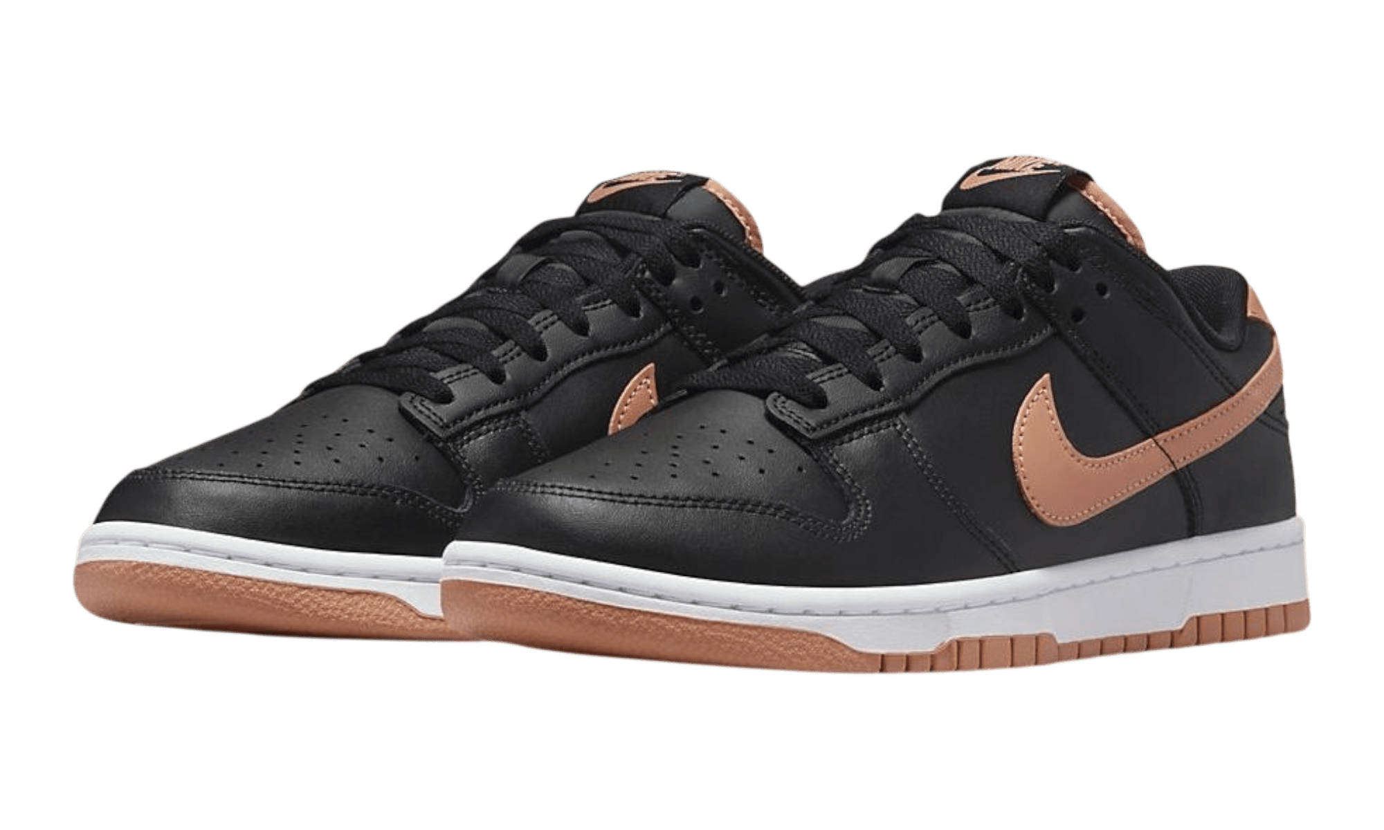 Nike Dunk Low "Black Amber Brown"