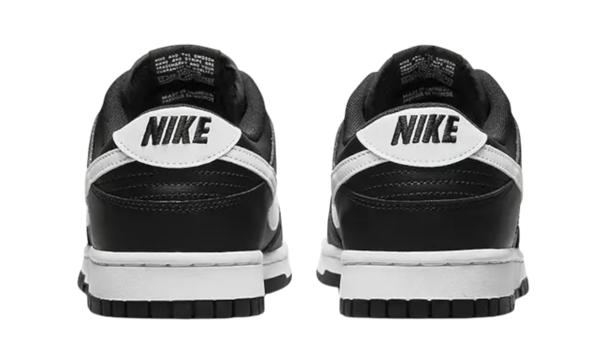 Nike Dunk Low "Black/White" (2022)