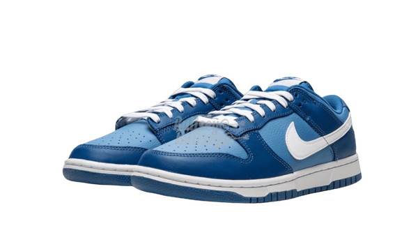 Nike air jordan 1 mid кроссовки женские демисезон "Dark Marina Blue" GS