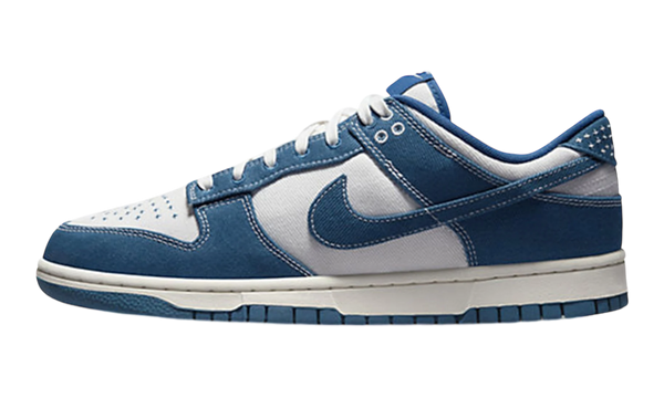 Nike Dunk Low "Industrial Blue Sashiko" (No Box) (PreOwned)-Bullseye Sneaker Rick Boutique