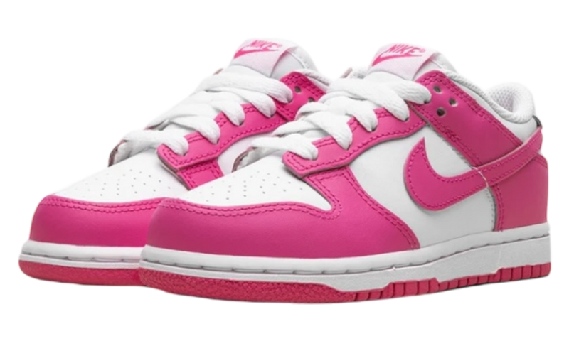 Nike Dunk Low "Laser Fuchsia" Pre-School