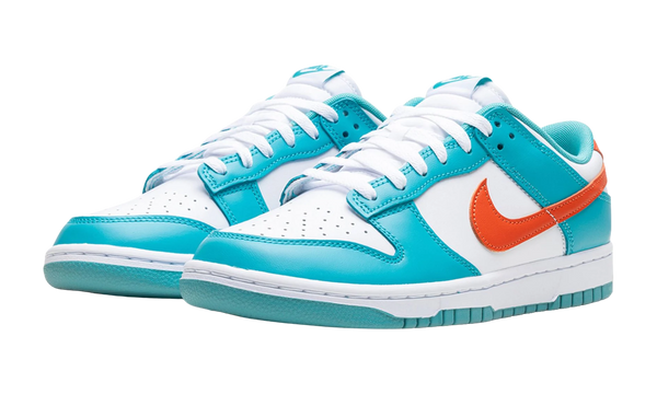 nike blue Dunk Low "Miami Dolphins"