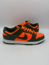 Nike Dunk Low "Miami Hurricanes" (PreOwned)-Bullseye Sneaker Boutique