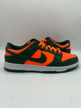 Nike Dunk Low Miami Hurricanes PreOwned No Box 2 160x