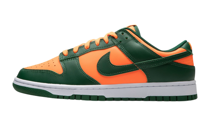 Nike Dunk Low "Miami Hurricanes" (PreOwned)-Bullseye Sneaker Boutique