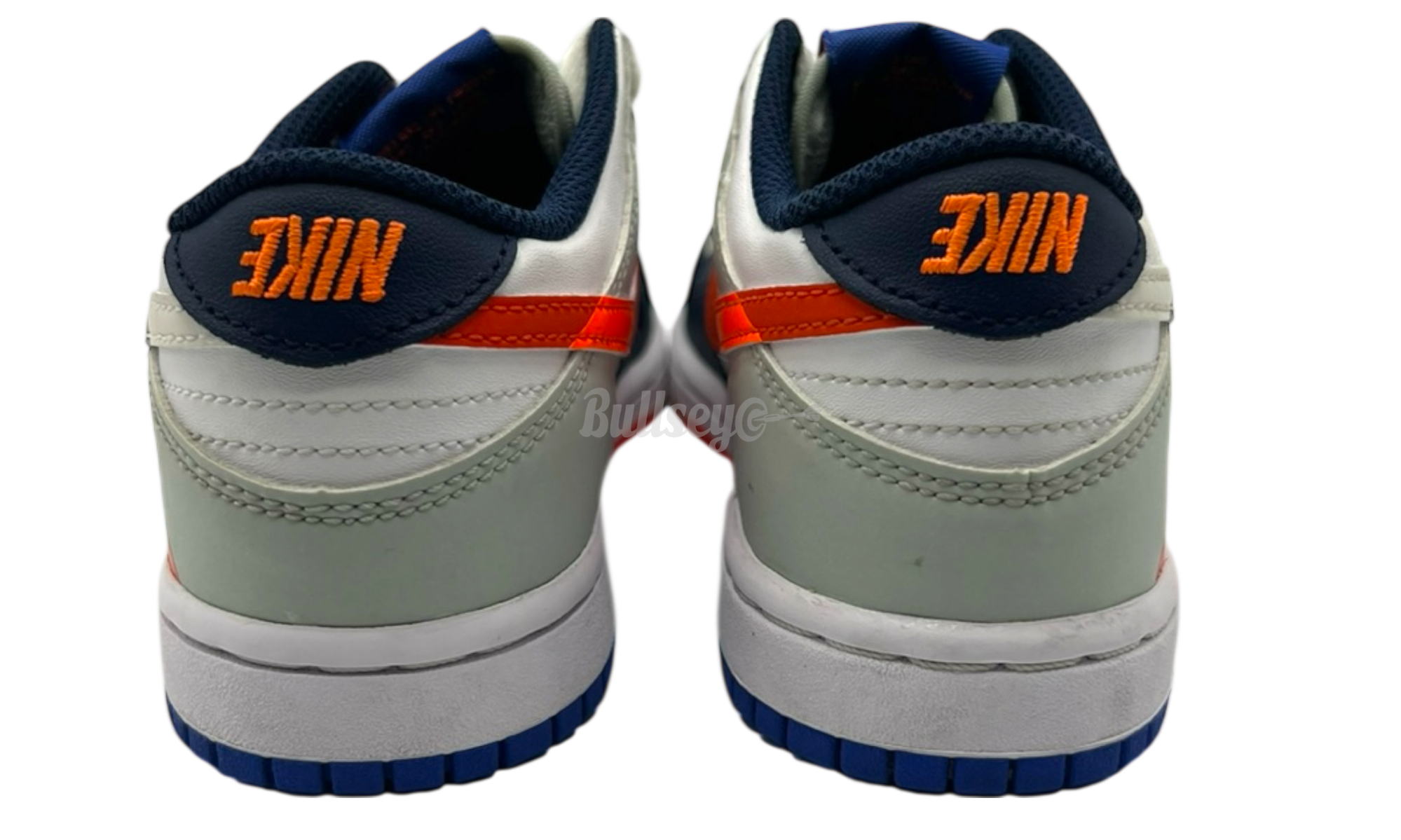 Nike Dunk Low SE "White Light Silver Midnight Navy" PS (Preowned) (No Box)